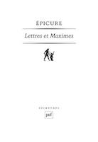 Couverture de Lettres & maximes