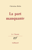 Couverture de La part manquante