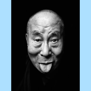 Portrait de Tenzin Gyatso Dalaï-lama
