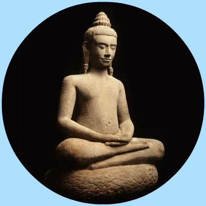 Le bouddha réalisé en méditation