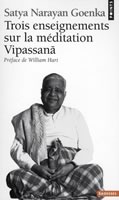 Couverture de Trois enseignements sur la méditation Vipassana