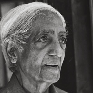 Portrait de Jidhu Krishnamurti