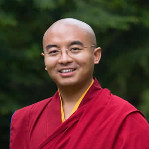 Portrait de Yongey Mingyour Rinpoché
